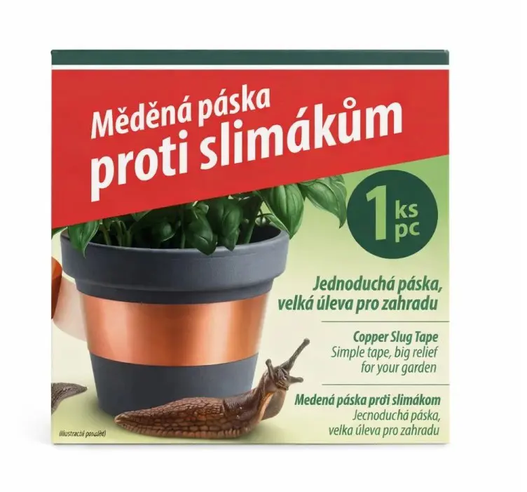 PASKA MEDENA PROTI SLIMAKOM 4m x 2,5cm