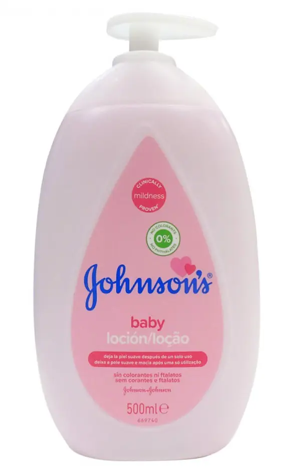 JOHNSON´S BABY TEL.MLIEKO PUMPA 500ml -CREAM