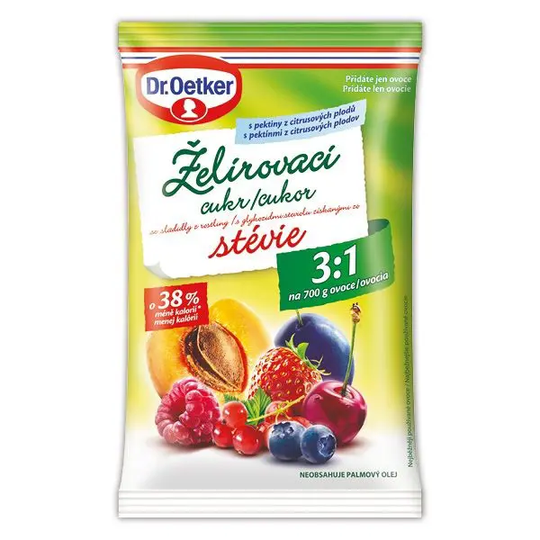 CK CUKOR ZELIR.250g 3:1 -DR.OETKER SO STEVIOU