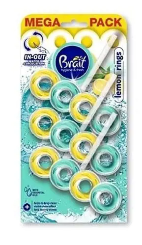 BRAIT WC KOCKA 3x40g -LEMON RINGS