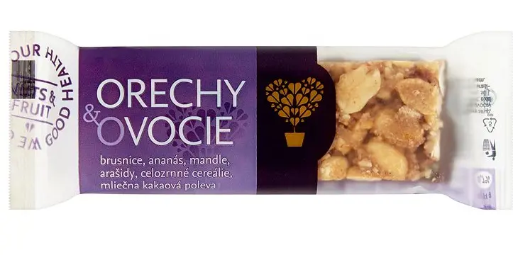 CK TYCINKA NATURELAND 40g -ORECHY A OVOCIE