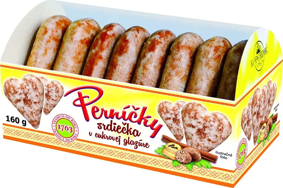 CK PERNIKY SRDIECKA V GLAZURE 160g