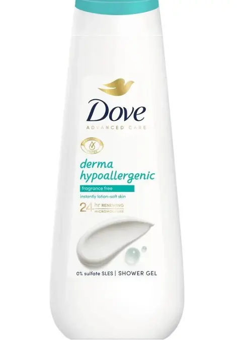 xSG DOVE 400ml -HYPOALLERGENIC