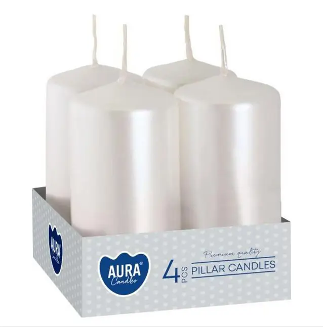 SVIECKA ADVEN. 4ks 40/80 -METAL PERLA