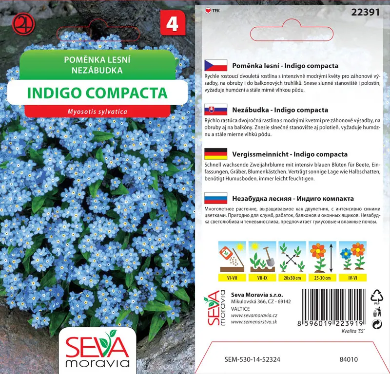 .K-NEZABUDKA -INDIGO COMPACTA 0,2g