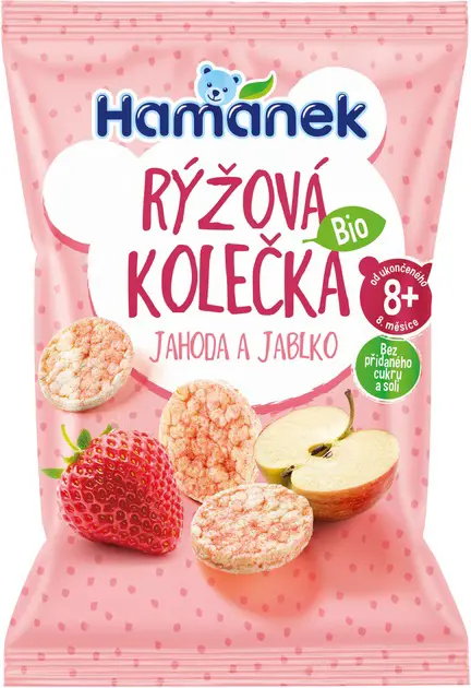 CK RYZOVE KOLIESKA HAMANEK 35g -JAHODA/JABLKO