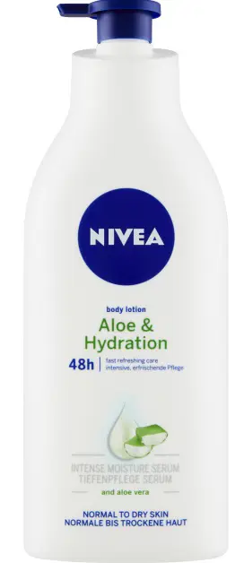 TEL.MLIEKO NIVEA 625ml -ALOE&HYDRATI