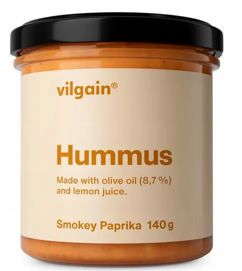 VILGAIN HUMMUS 140g -SMOKEY PAPRIKA