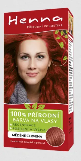xFARBA HENNA 33g -MEDENA CERVENA