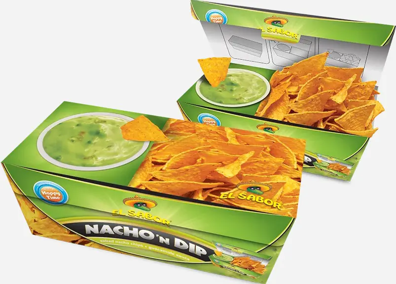 xCHIPS NACHOS´N DIP 175g -GUACAMOLE