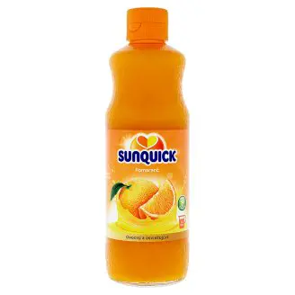 xCK SIRUP SUNQUICK SKLO 0,33l -POMARA
