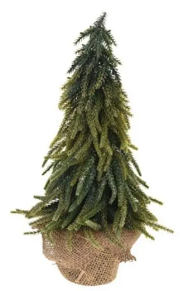 VO -STROMCEK XMAS TREE 28cm -GLITTER