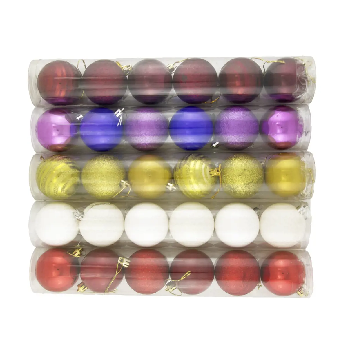 xVO -VIANOCNE GULE 6cm -6ks