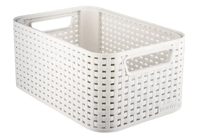 BOX ULOZNY RATTAN STYLE2 S -KREMOVY