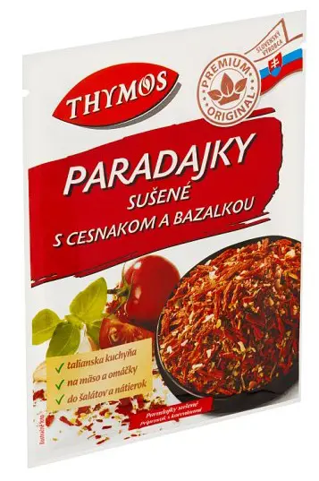 xCK KORENIE SUSENE PARADAJKY+CESNAK 15g -THYMOS