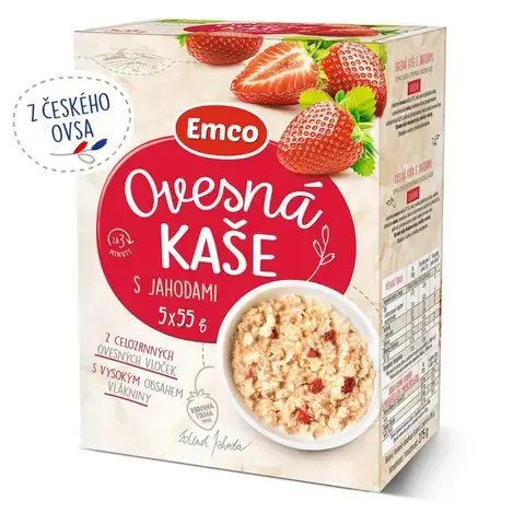 CK KASA OVSENA EMCO 5x55g -JAHODA