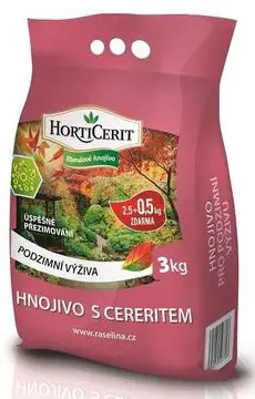 HNOJ HORTICERIT 3kg -PRE PODZIM.VYZI