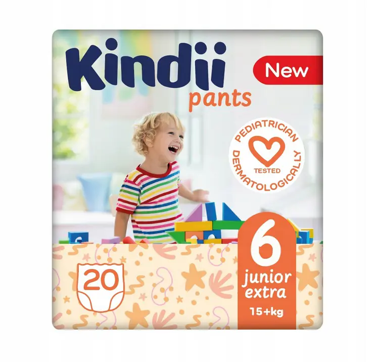PL.KINDII PANTS 6 20ks 15+kg -JUNIOR EXTRA