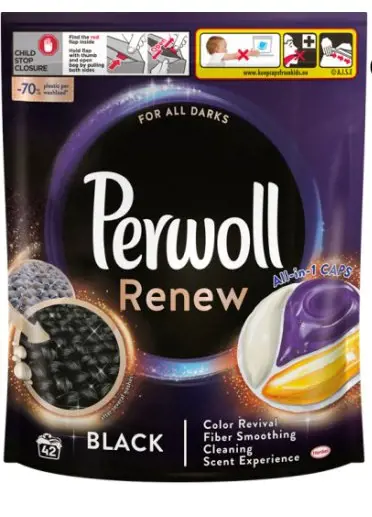 xPR.PERWOLL GEL CAPS 42PD -BLACK
