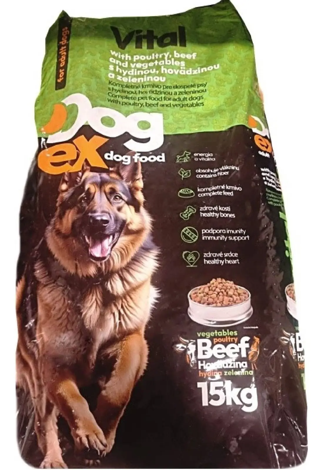 KRMIVO PSY DOGEX 15kg -VITAL