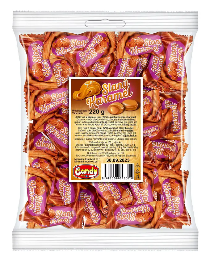 CK CUKRIKY CANDY 220g -SL.KARAMEL
