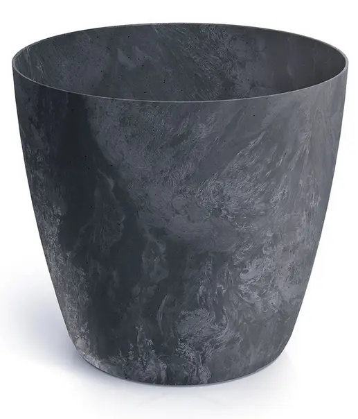 ,OBAL MATE BETON EFFECT 34cm -ANTRACIT