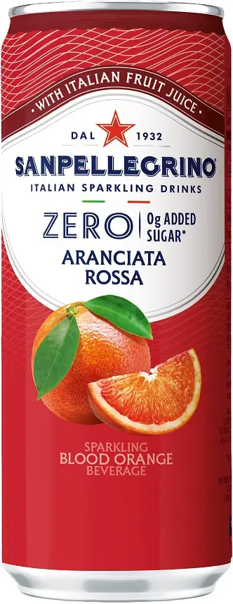 xCK NAPOJ SANPELLEGRINO 0,33l -CER.POMARANC ZERO Z