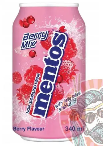 xVODA MENTOS 340ml -BERRY MIX Z x