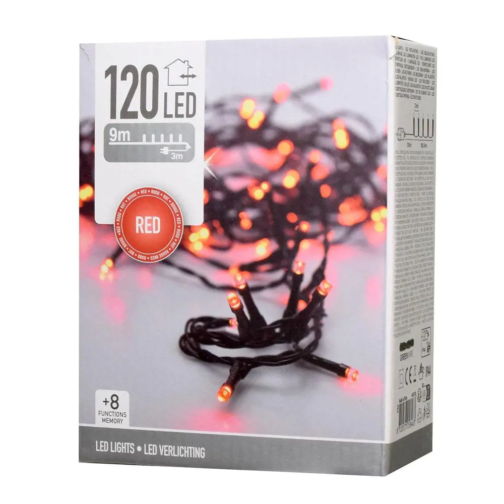 VO -LED OSVETLENIE 120ks -CERVENE