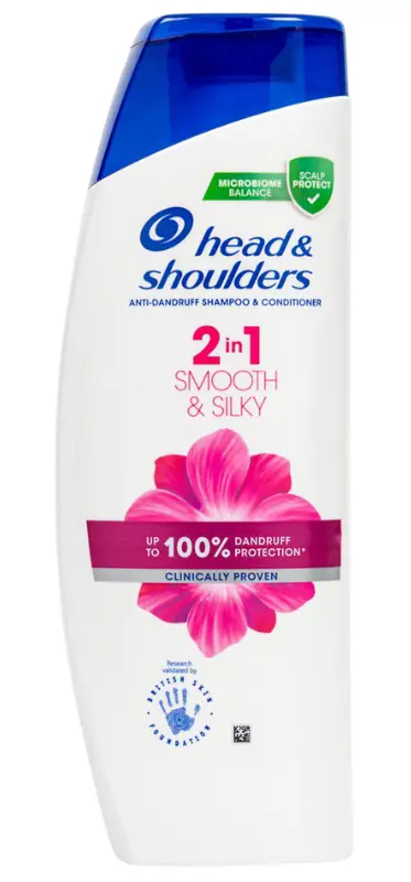 SAMPON H&S 400ml SMOOTH & SILKY 2V1