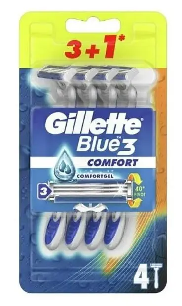 GILLETTE JEDN.ZIL.BLUE III 4ks