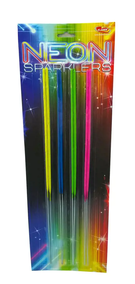 xVO -PRSKAVKY 40cm  8ks -NEON