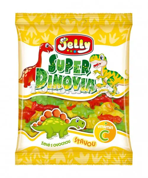 xCK CUKRIKY ZELE SUPER DINOVIA 80g