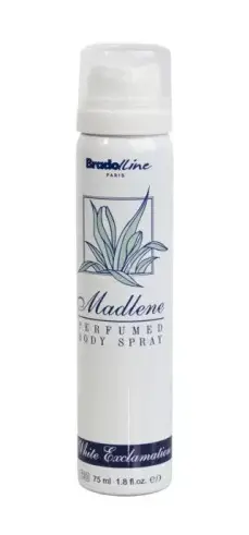DEO MADLENE 75ml -WHITE EXLAMATION