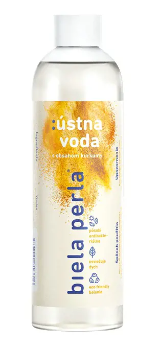 USTNA VODA BIELA PERLA 250ml -KURKUM