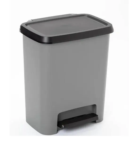 KOS ODPADKOVY KIS 25l 28x38x43cm -CIER/SIVY