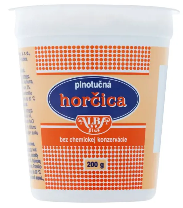 xCK HORCICA ALBA 200g -PLNOTUCNA