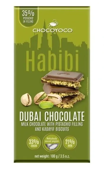 xCK COKOLADA CHOCOYOCO 100g -DUBAI HABIBI