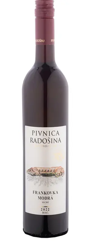 VINO RADOSINA 0,75l -C.FRANKOVKA MODRA