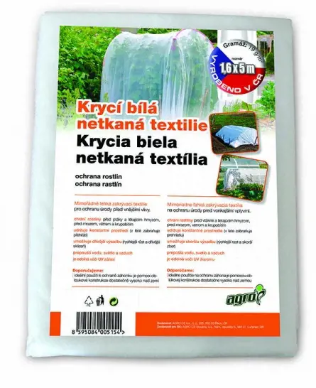 TEXTILIA NETKANA BIELA 3,2x10m 17g