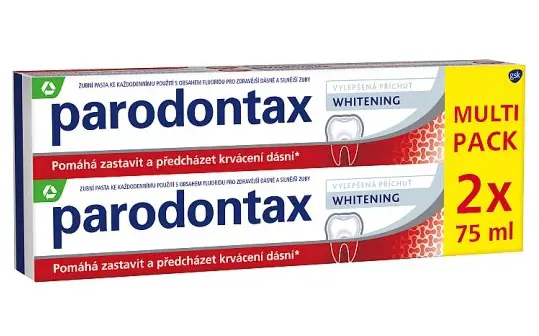 xZP PARODONTAX  2x75ml -WHITENING