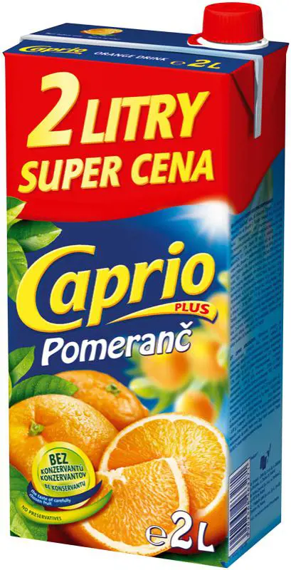 CK DZUS CAPRIO 2l -POMARANC