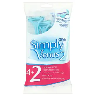 GILLETTE JEDN.ZIL.SIMPLY VENUS -6ks
