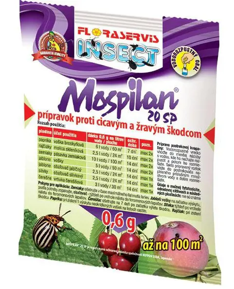 POSTREK MOSPILAN 20 SP 0,6g -INSEKTI