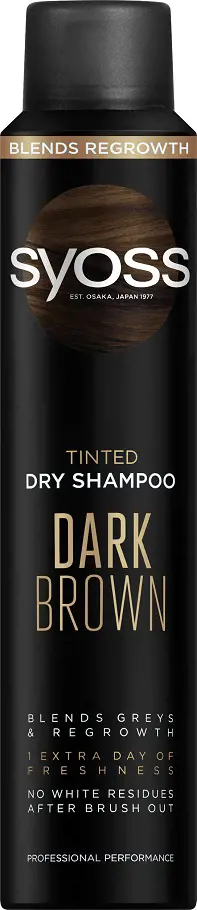 xSAMPON SYOSS SUCHY 200ml -DARK BROWN