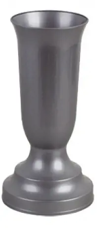 ,VAZA ZATAZOVA PETRA 27cm -STRIEBORN