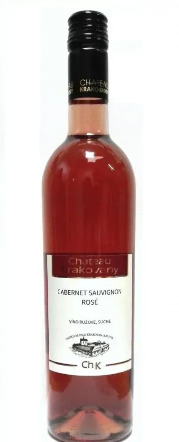 VINO KRAK.RUZOV. 0,75l -CABERNET SAU