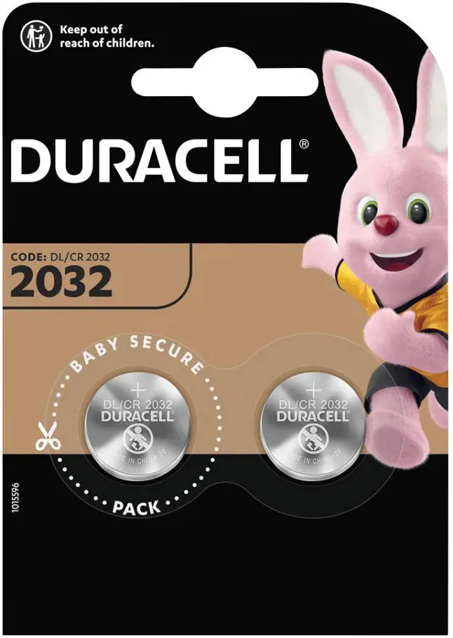 BATERIE DURACELL CR2032 2ks LITHIUM