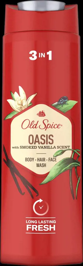 SG OLD SPICE 400ml -3v1 OASIS