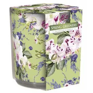 SVIECKA V SKLE 100g -SPRING GREENERY